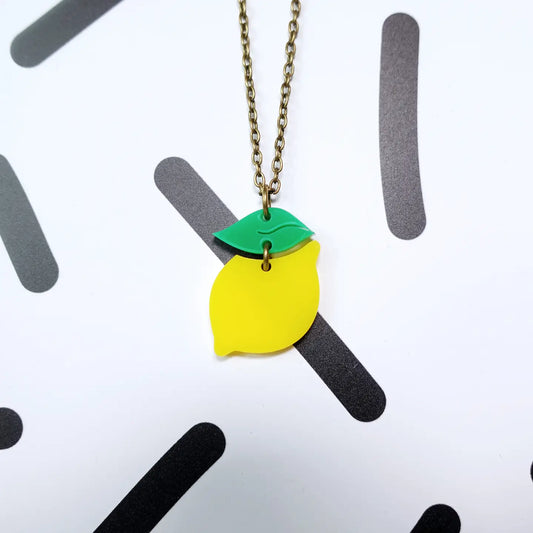 Lemon Mini Necklace