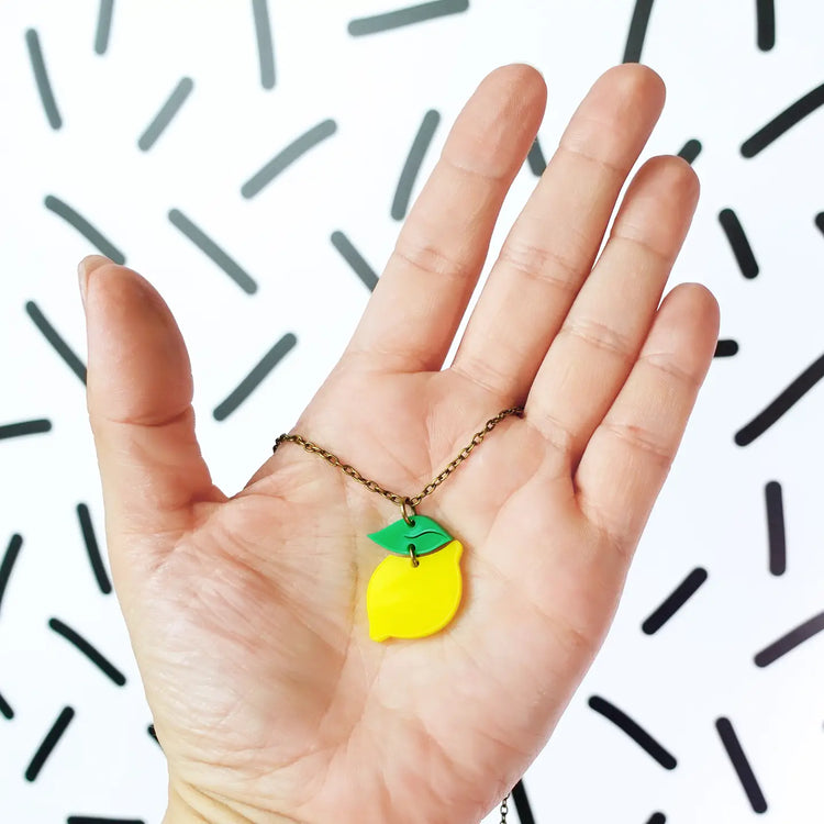 Lemon Mini Necklace