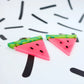 Watermelon Statement Earrings