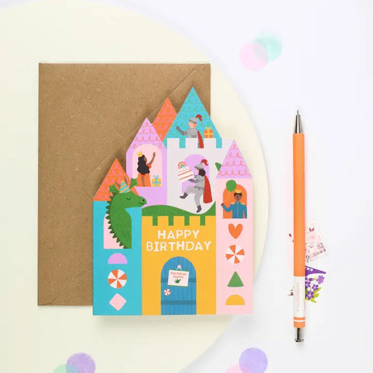 Fairytale Castle Birthday Card