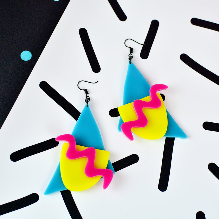 Memphis Statement Earrings