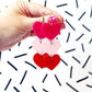 Heart Chain Statement Earrings
