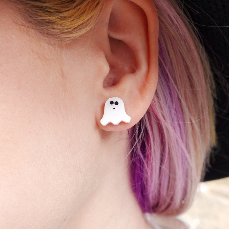 Halloween Ghost Stud Earrings