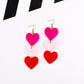 Heart Chain Statement Earrings