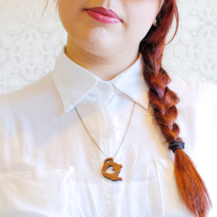 Tea Pot Necklace | Tea Jewellery | Gifts For Tea Lovers - Onetenzeroseven - 2