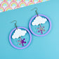 Snowstorm Statement Earrings