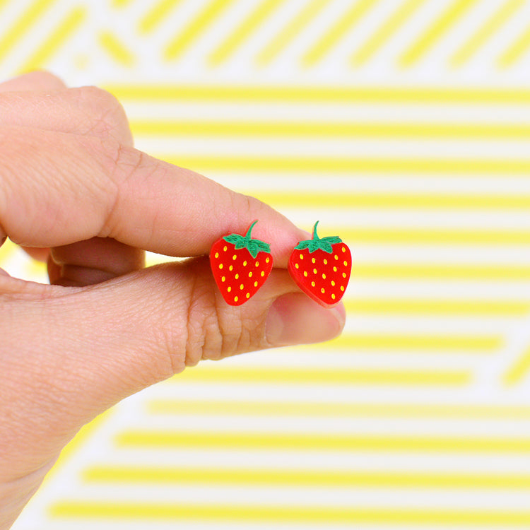 Strawberry Stud Earrings