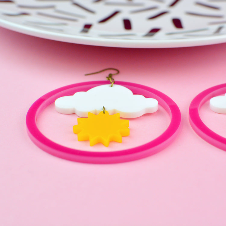 Sunshine Statement Earrings