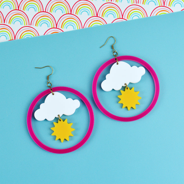 Sunshine Statement Earrings